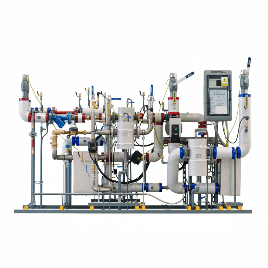 Duży węzęł cieplny do centrów handlowych i dużych obiektów