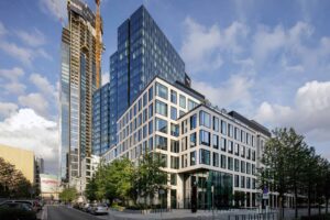 węzeł cieplny w biurowcu