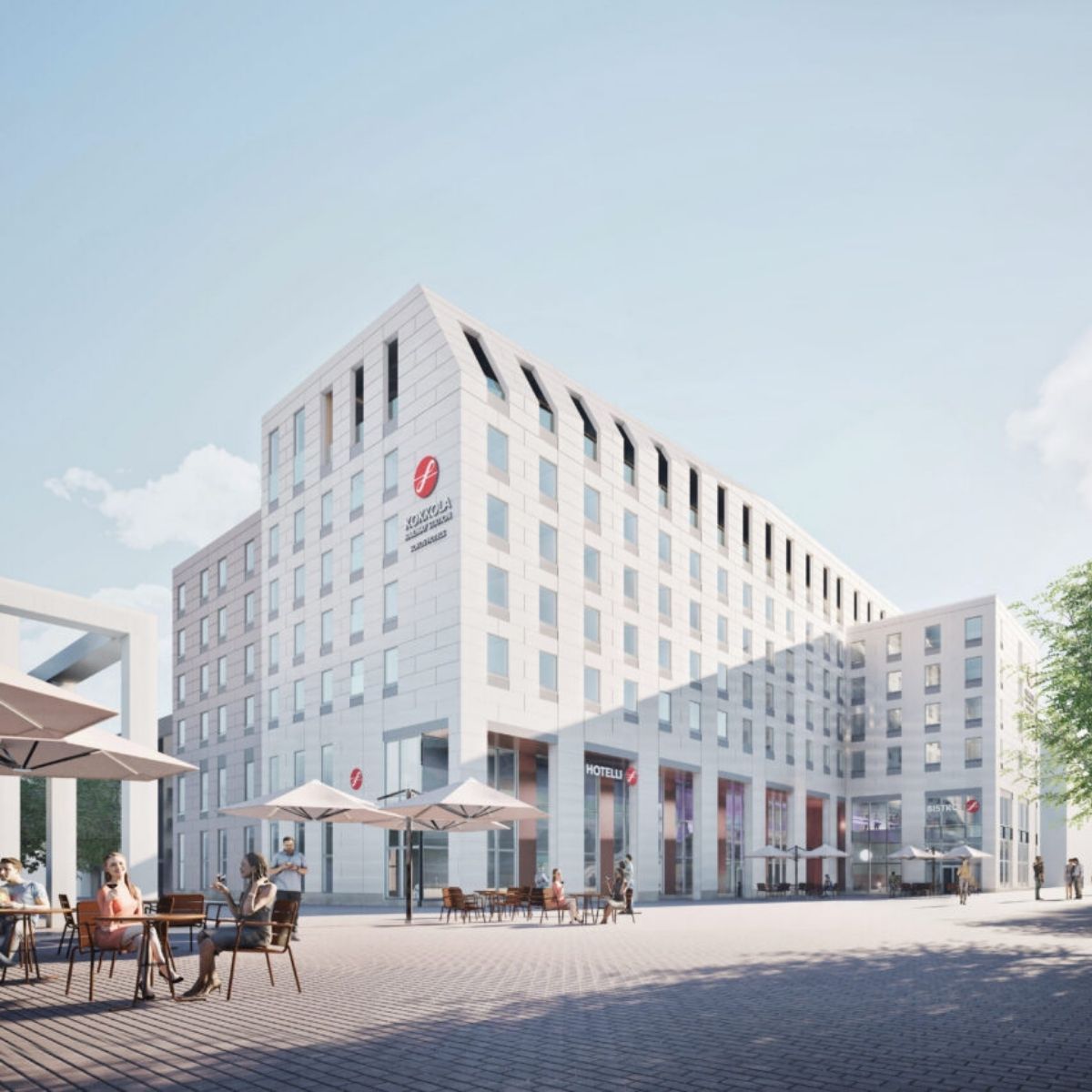G-Eco Pro 120 HT heat pumps at the heart of the modern heating system of Sokos Hotel in Finland
