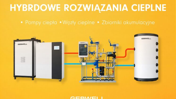 Hybrydowe rozwiązania cieplne Gebwell